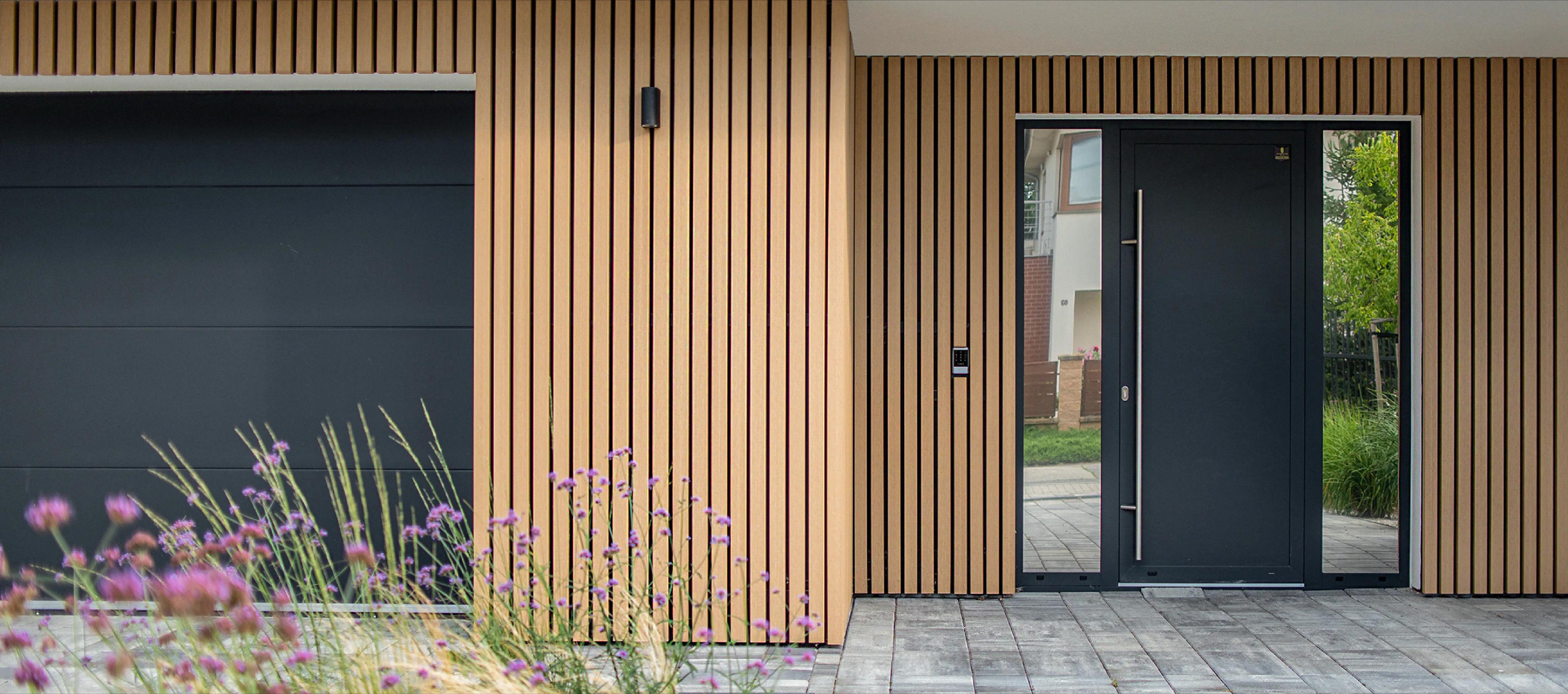 Předsazený kompozitní obklad Timbermax – realizace na míru