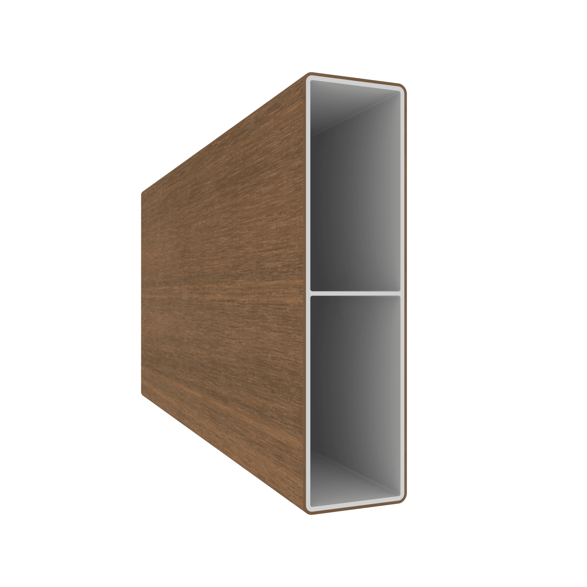 Hliníkový profil TIMBERMAX EXOTIC ALWOOD AW41 – 151 × 41 mm