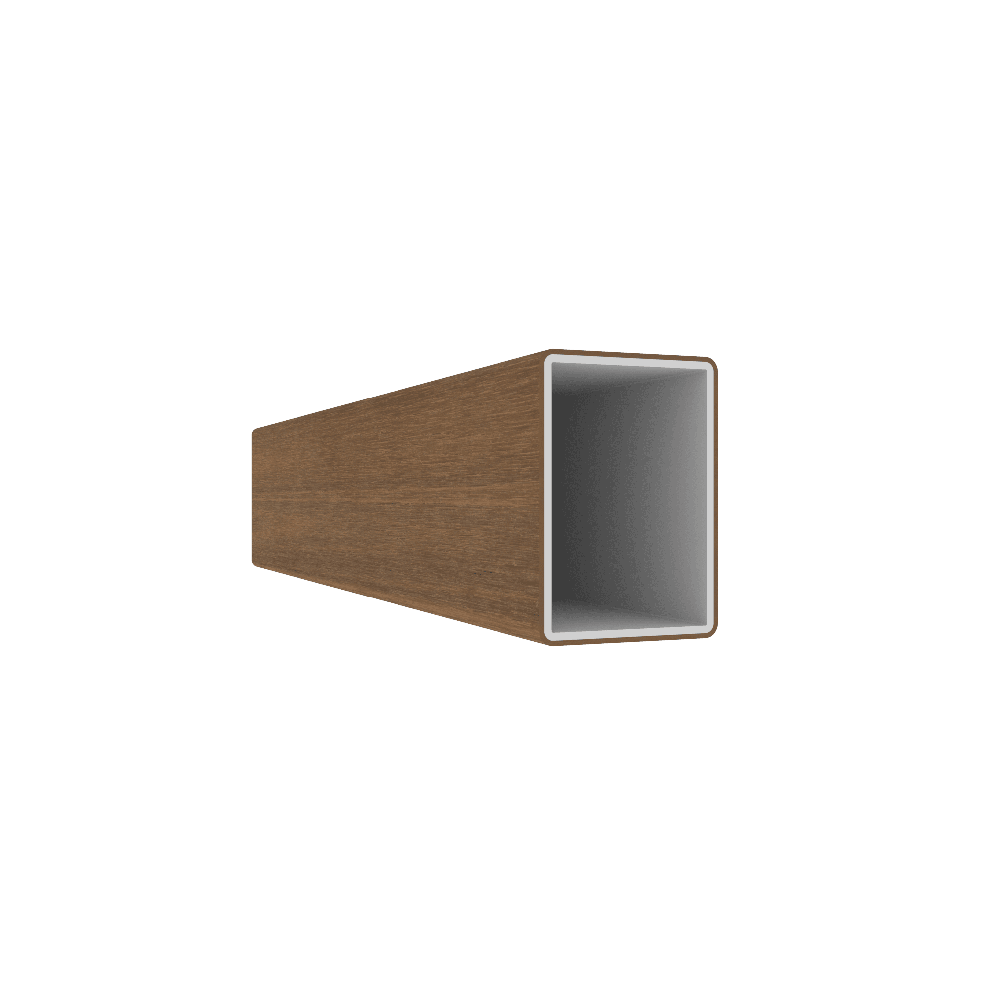 Hliníkový profil TIMBERMAX EXOTIC ALWOOD AW42 – 60 × 42 mm