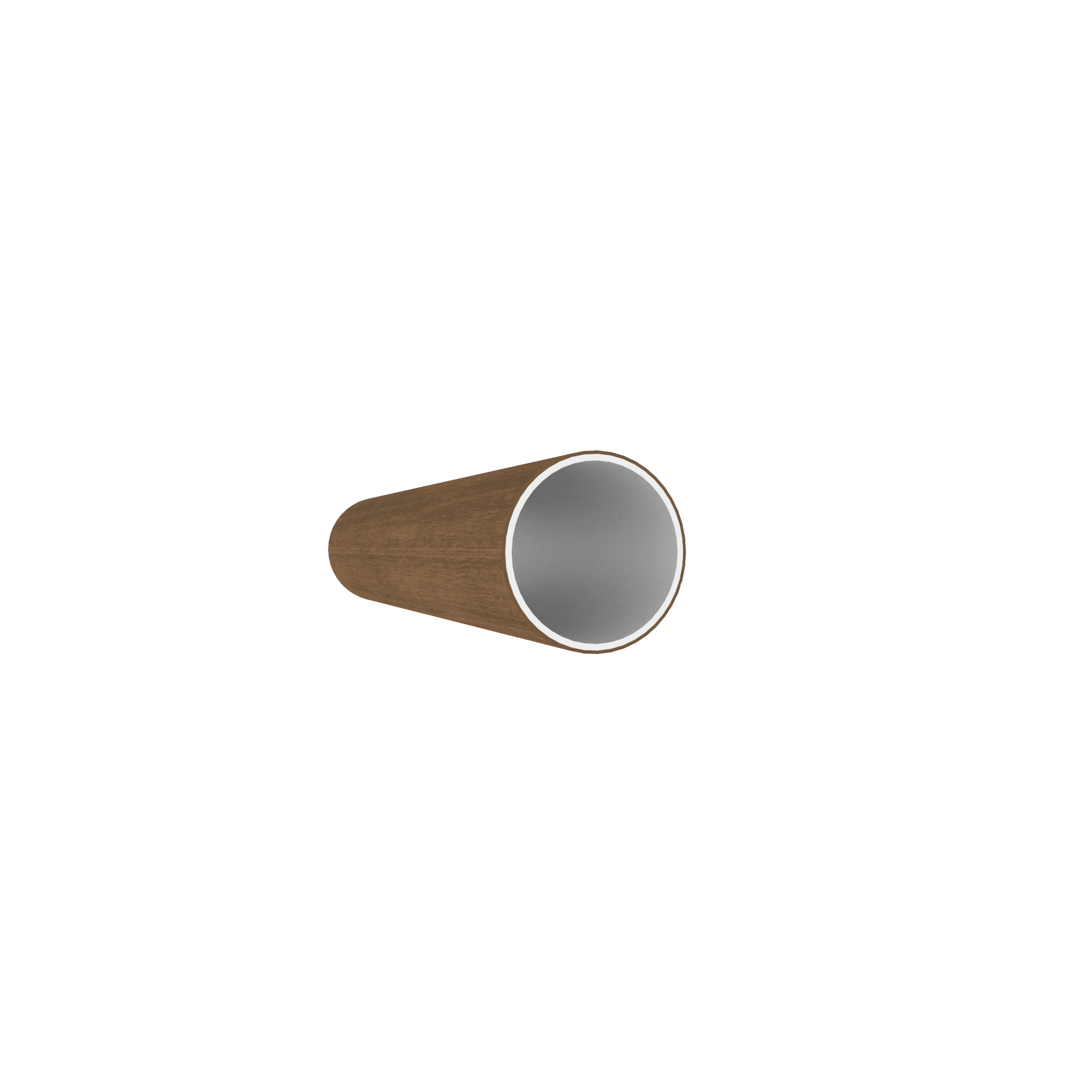 Hliníkový profil TIMBERMAX EXOTIC ALWOOD AW62R – R 62 mm